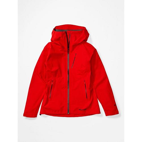 Marmot Rain Jacket Dark Red NZ - Knife Edge Jackets Womens NZ9368015